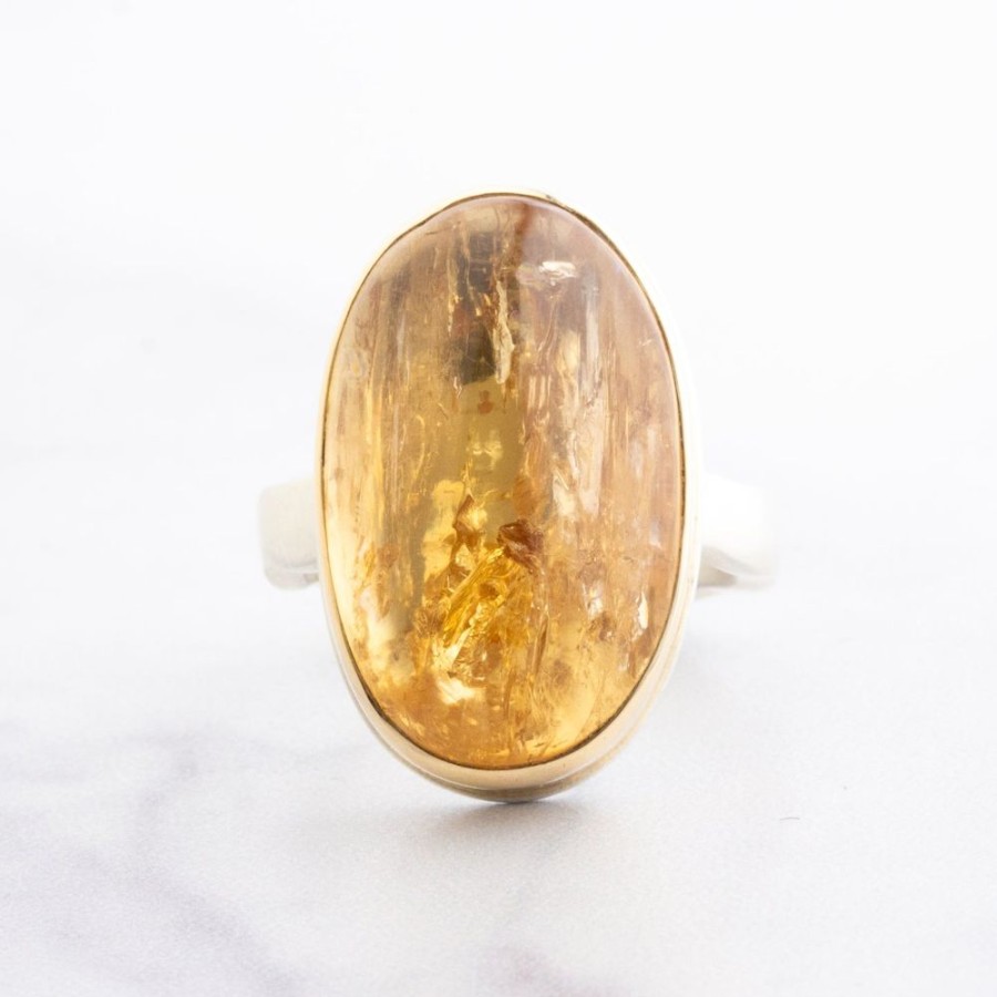 Jewelry Jamie Joseph | Sterling & 14K Gold Imperial Topaz Ring