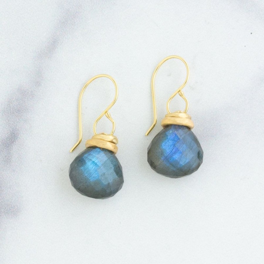 Jewelry Jamie Joseph | 14K Gold Labradorite Earrings