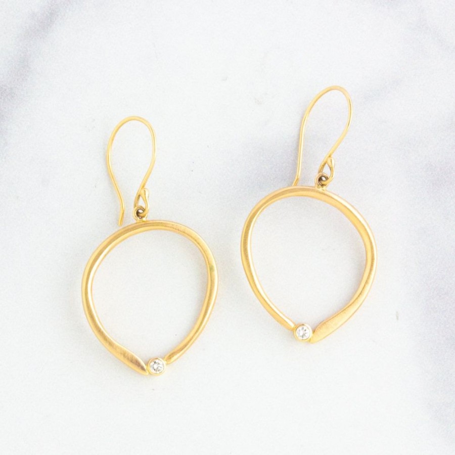 Jewelry Jamie Joseph | 14K Gold Diamond Tension Earrings