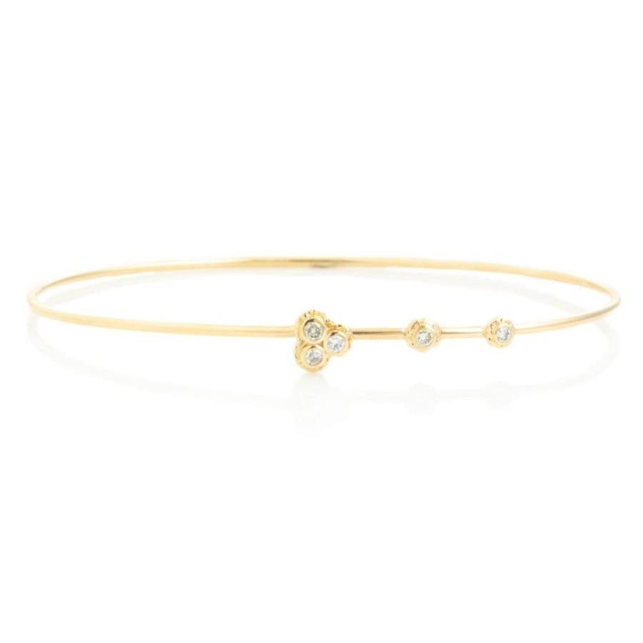 Jewelry Jamie Joseph | 0.145 Tcw Diamond Cluster Bracelet